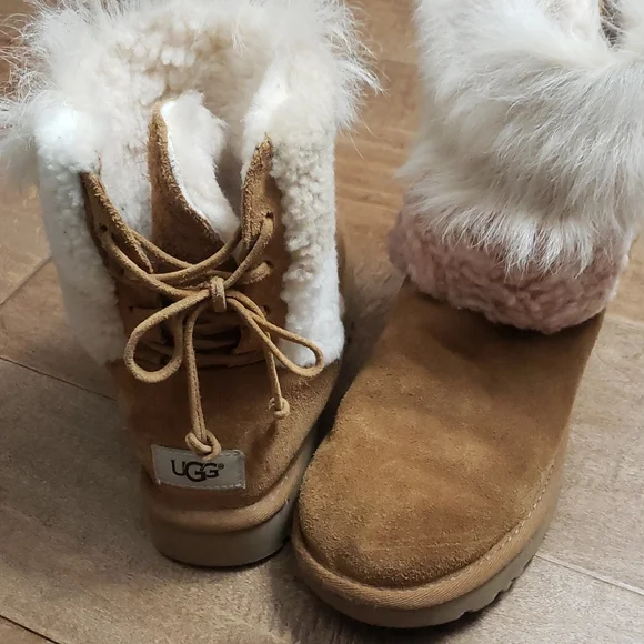 Ugg classic patchwork Tri-color size